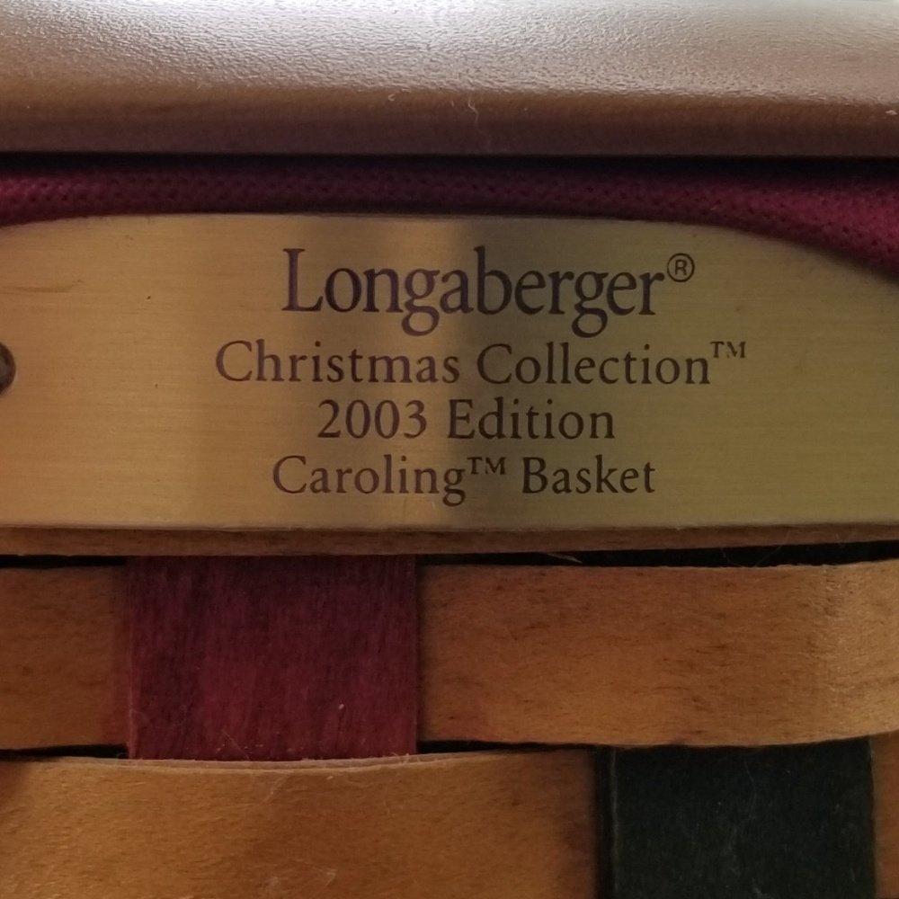 Longaberger 2003 Christmas Collections Edition - Picture 2 of 6